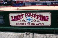 Traditional Style Vinyl Lettering for Narrowboats